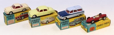 Lot 1517 - A Corgi Toys group of four boxed playworn...