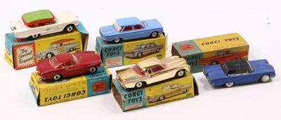 Lot 1235 - A Corgi Toys group of five boxed and playworn...