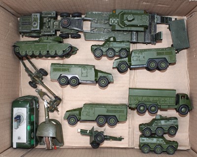 Lot 1443 - A Dinky Toys quantity of loose and playworn...