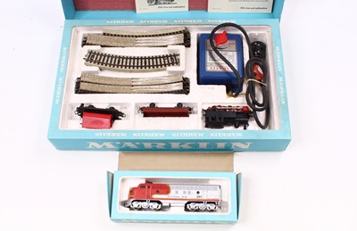 Lot 579 - Marklin HO gauge Electric Passenger train set...