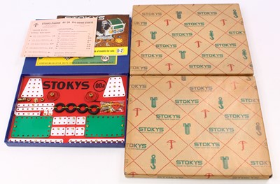 Lot 2093 - Stokys group of three boxed kits sets to...