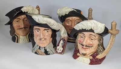 Lot 174 - A collection of four Royal Doulton character...