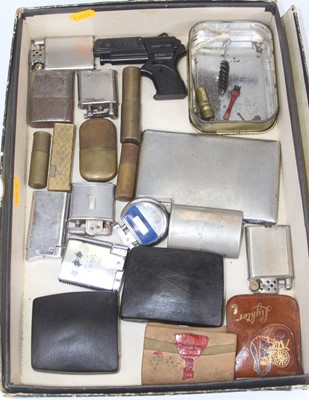 Lot 252 - A collection of vintage lighters to include a...