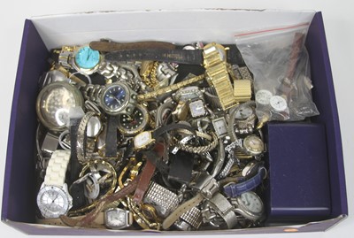 Lot 266 - A collection of various fashion wrist watches...