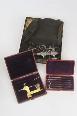 Lot 281 - A collection of vintage wristwatch makers tools