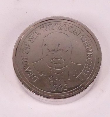 Lot 284 - A reproduction Winston Churchill commemorative...