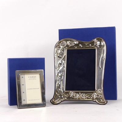 Lot 311 - A Carr's of Sheffield silver-clad Art Nouveau...