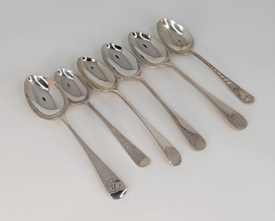 Lot 345 - A set of four mid 20th century silver...