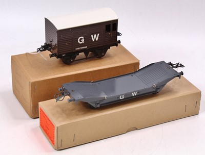 Lot 233 - Two Directory Series (B.Ridgley) goods wagons...