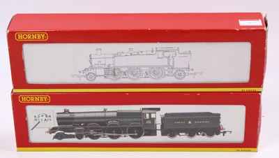 Lot 459 - Two Hornby locos:R2390 GWR 4-6-0 loco & tender...