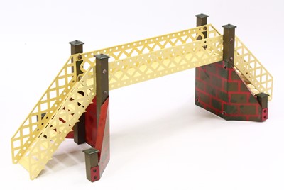 Lot 295 - 1920’s Hornby Lattice Girder Bridge totally...