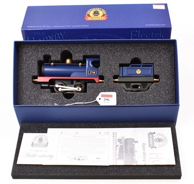 Lot 296 - Hornby 0-gauge R3816 Loco & tender No.2710 CR...