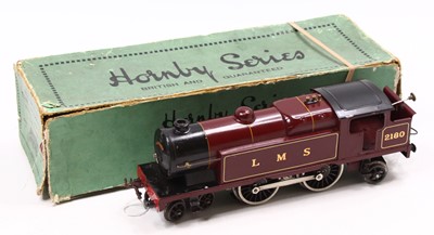 Lot 303 - 1930-6 Hornby E26 Special tank loco 6v AC, 4-4-...