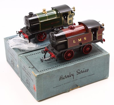 Lot 306 - Two Hornby M3 clockwork tank locos both...