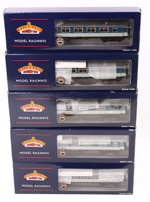 Lot 533 - Five Bachmann Branch-line Mk1Pullman coaches...