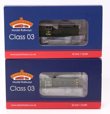 Lot 544 - Two Bachmann Branch-line class 03, 0-6-0...