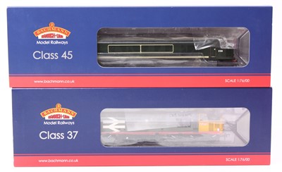 Lot 547 - Two Bachmann Branch-line diesel locos, 21 DCC:...