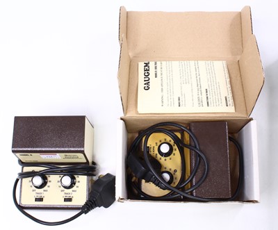 Lot 552 - Two Gaugemaster Model D controllers for two...