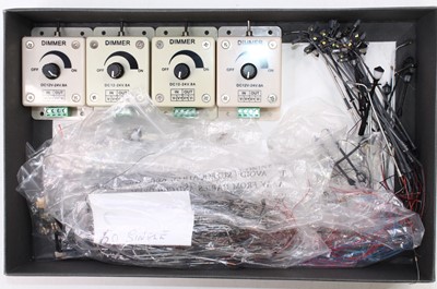 Lot 556 - Box containing (vendor’s listing) 4 dimmer...