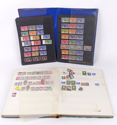 Lot 434 - A mid-20th century stamp album and contents,...