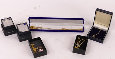 Lot 437 - A collection of costume jewellery, to include...