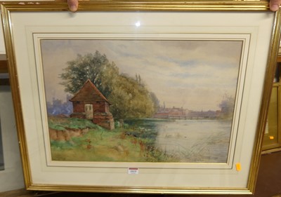 Lot 1019 - George Dunkerton Hiscox - The Old Pumphouse...