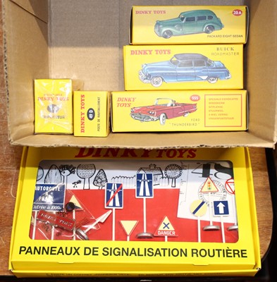 Lot 1506 - A box of six various boxed Dinky Toys Atlas...