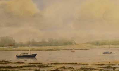 Lot 1043 - Richard Cox - Orford from the River,...