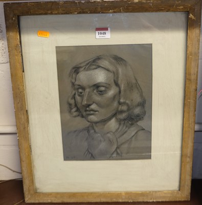 Lot 1048 - Early 20th century school- Bust portrait of a...