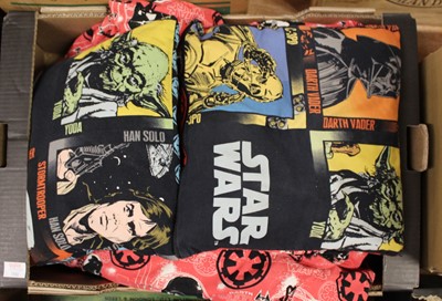 Lot 1559 - Three boxes of Star Wars related collectables,...