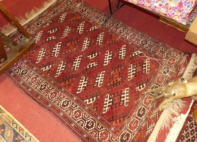 Lot 1178 - A collection of four various Persian woollen...