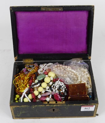 Lot 462 - A collection of beaded necklaces to include...