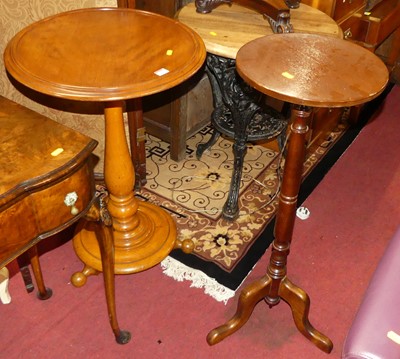 Lot 1287 - A mid-Victorian mahogany circular fixed top...