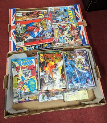 Lot 519 - A collection of Marvel comic books, to include...