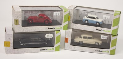 Lot 537 - An Autocolt 1:43 scale diecast group of four,...