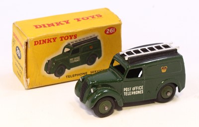 Lot 1335 - Dinky Toys No. 261 Telephone Service van,...