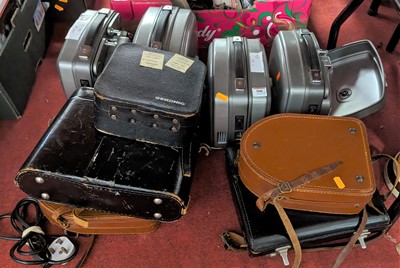 Lot 508 - A Bolex Paillard vintage projector, together...