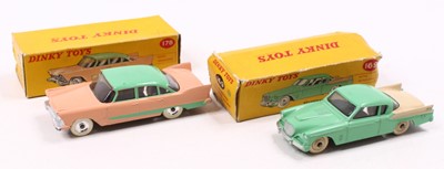 Lot 1520 - Dinky toys boxed 2 saloons to include; No.178...