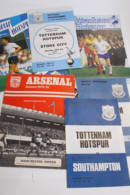 Lot 573 - Football programmes - West Ham Utd v Leeds Utd...