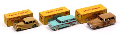 Lot 1525 - Dinky toys group of 3 boxed models to include;...