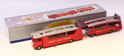 Lot 1332 - Dinky Toys No. 983 Car Carrier and Trailer,...