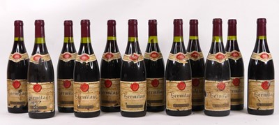 Lot 1111 - E. Guigal Hermitage, 1985, Rhone, twelve bottles