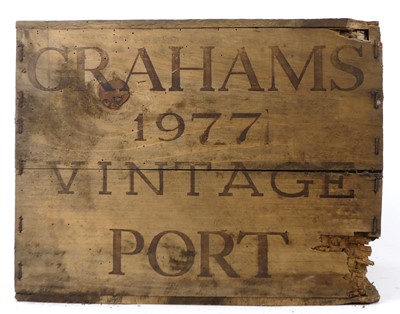 Lot 1360 - Graham's vintage port, 1977, twelve bottles OWC