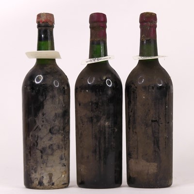 Lot 1366 - Three bottles of vintage port, each by repute...