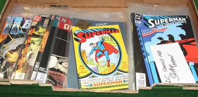 Lot 621 - A collection of DC comic books to include The...