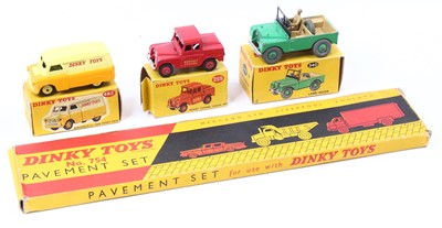 Lot 1526 - Dinky toys group of 3 boxed diecast to include;...