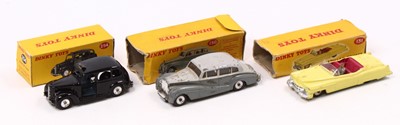 Lot 1483 - Dinky toys group of 3 boxed models to include;...