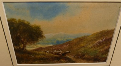 Lot 1103 - C Thornton - Mother and child in a landscape,...