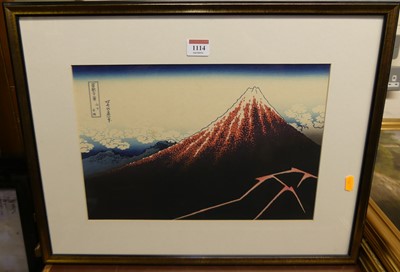 Lot 1114 - After Katsushika Hokusai (1760-1849) - Mount...