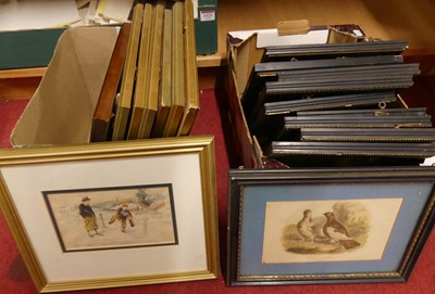 Lot 1124 - A collection of humorous sporting prints,...